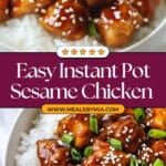 Instant Pot Sesame Chicken Recipe