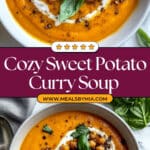 Easy Sweet Potato Curry Soup Recipe