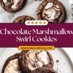 Chocolate Marshmallow Swirl Cookies Recipe