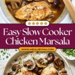 Slow Cooker Chicken Marsala Recipe
