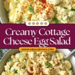 Simple Cottage Cheese Egg Salad Recipe
