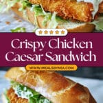 Crispy Chicken Caesar Sandwich Recipe