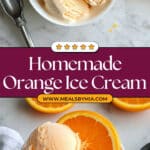 Orange Ice Cream Recipe