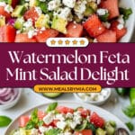 Watermelon Salad with Feta & Mint Recipe