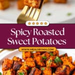 Spicy Roasted Sweet Potatoes Recipe