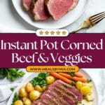 Instant Pot Corned Beef {With Cabbage + Potatoes} Recipe