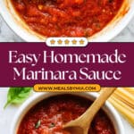 Super Simple Marinara Sauce Recipe