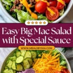 Big Mac Salad Recipe