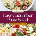 Cucumber Pasta Salad Recipe