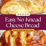 Cheese Bread (No Knead!) Recipe