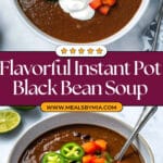 Instant Pot Black Bean Soup Recipe