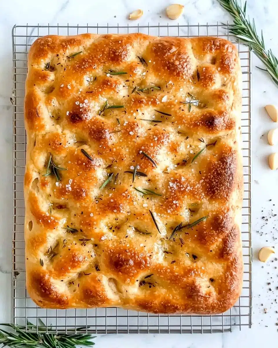 Easy Focaccia Bread Recipe