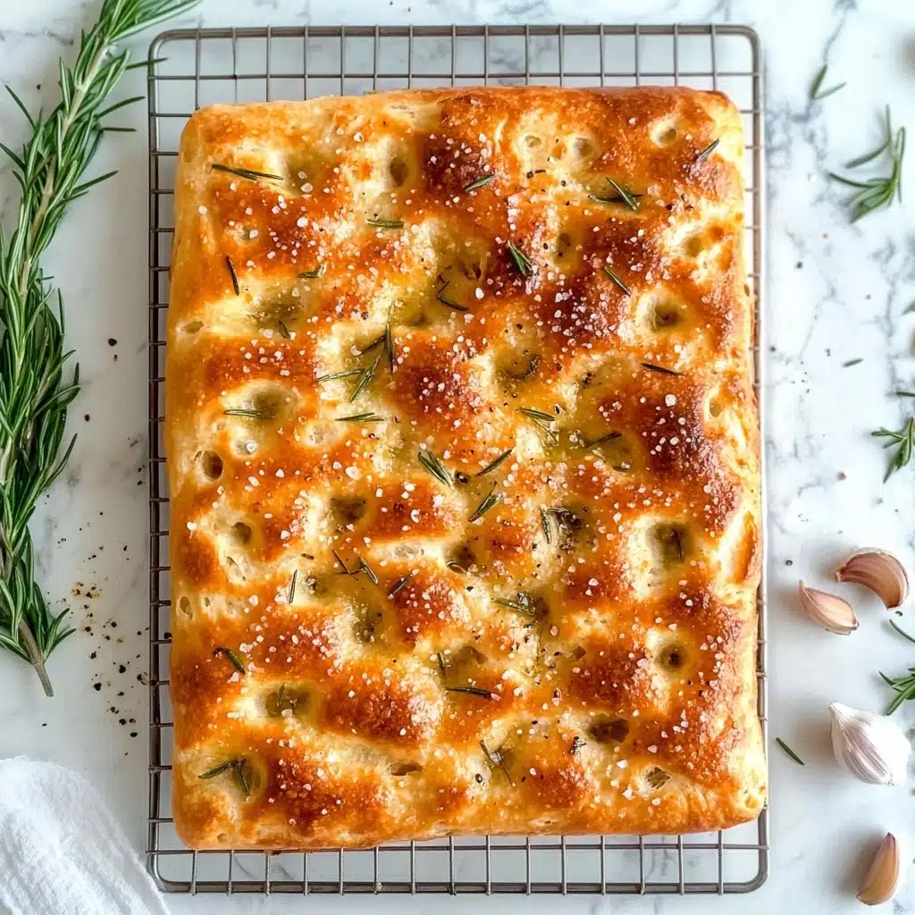 Easy Focaccia Bread Recipe - Recipe Image