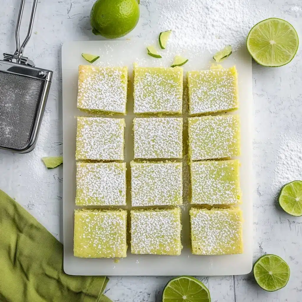 Lime Bars Recipe - Recipe Image
