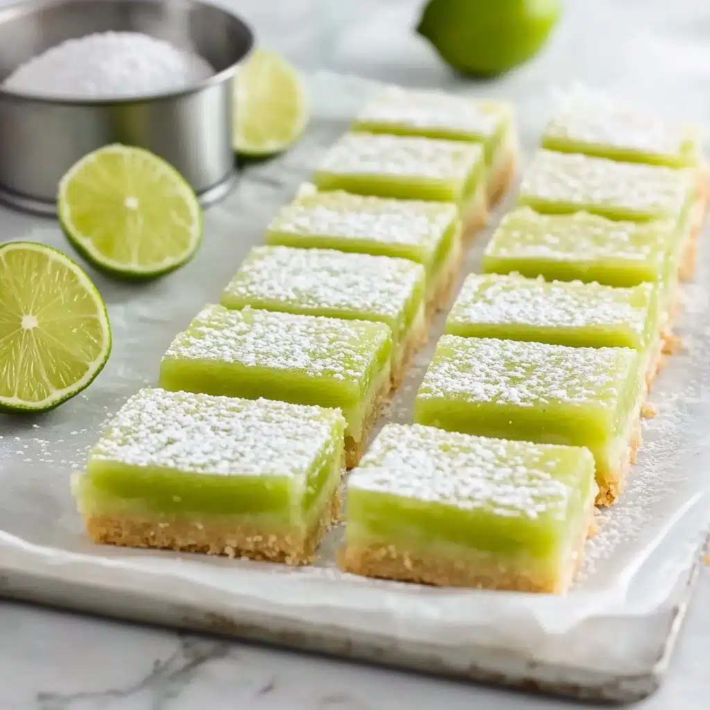 Lime Bars Recipe - Recipe Image