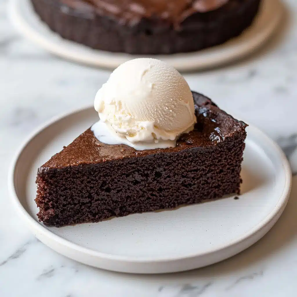 Vegan Flourless Chocolate Cake Recipe - Recipe Image
