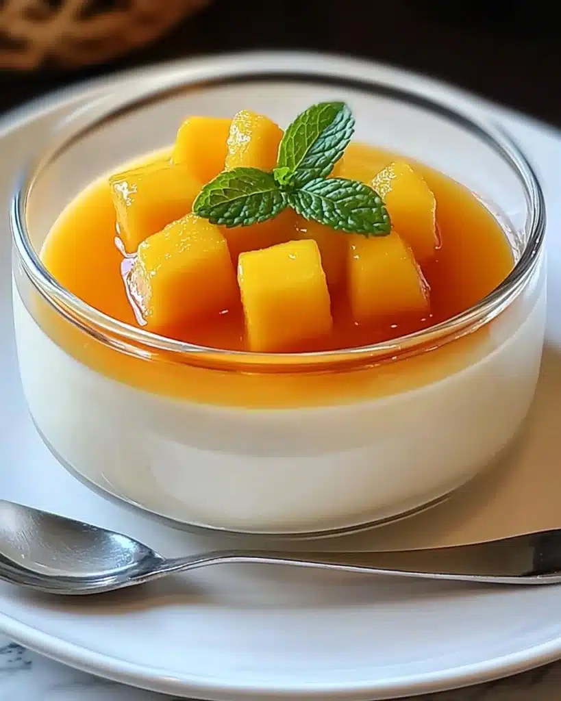 Mango Panna Cotta Recipe