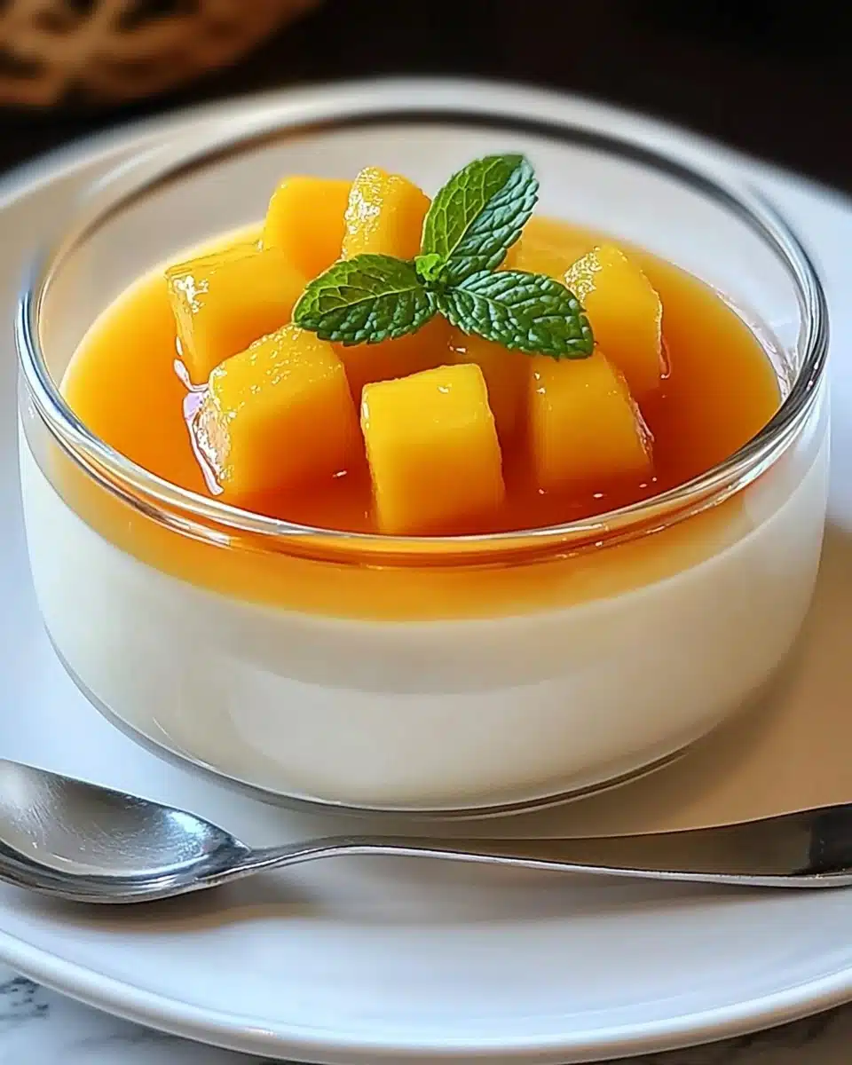 Mango Panna Cotta Recipe
