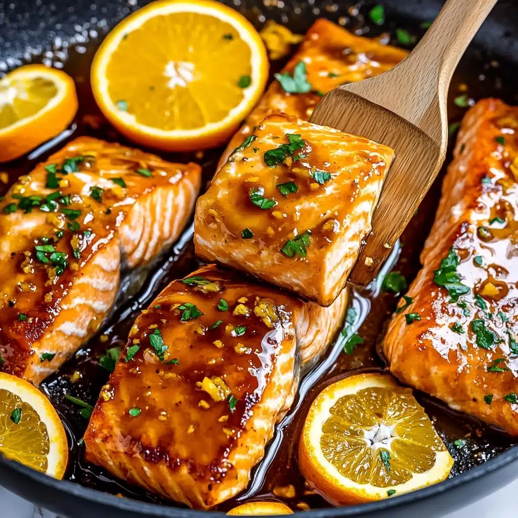 Orange Glazed Salmon Recipe - Recipe Image