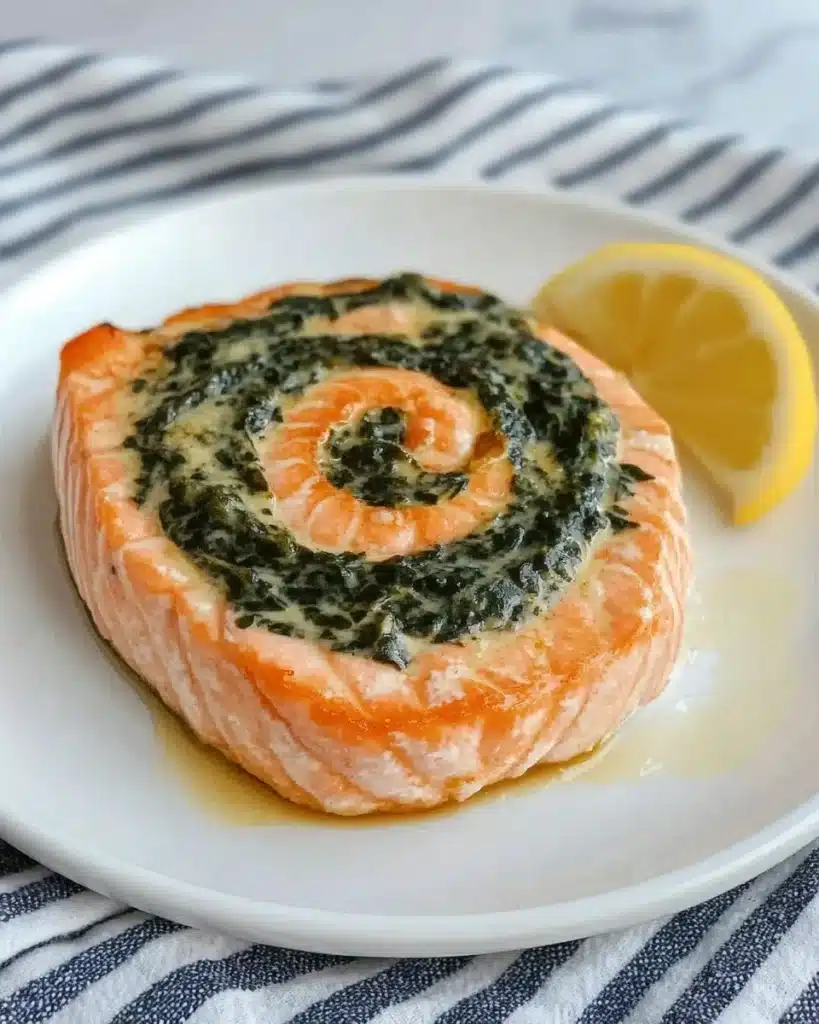 Trader Joe's Salmon Pinwheels with Spinach and Feta Recipe