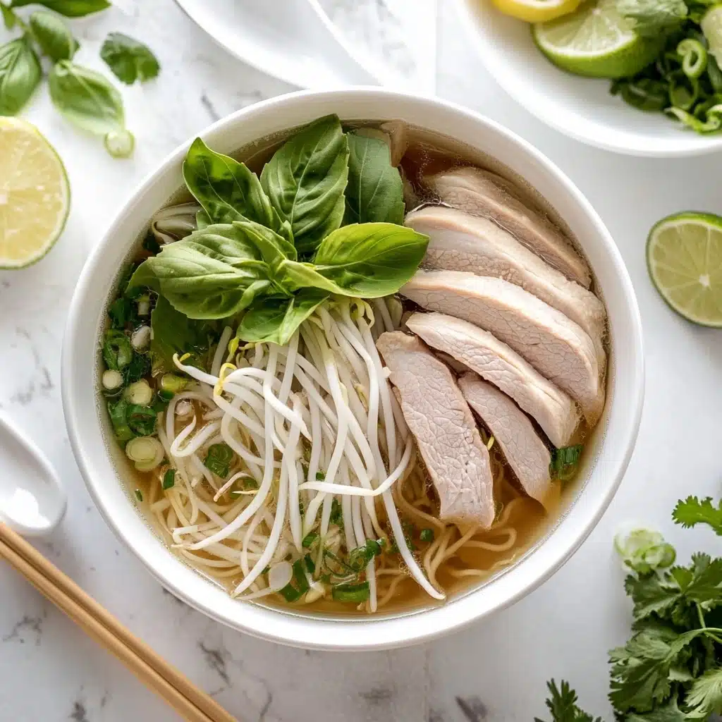 Phở Ga (Vietnamese Chicken Pho Soup) Recipe - Recipe Image