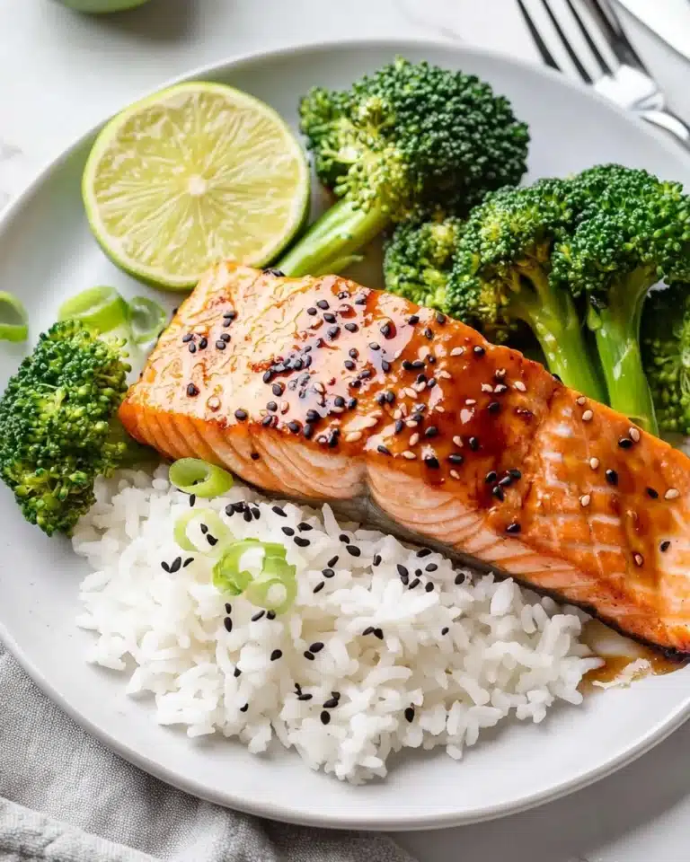 Baked Honey Teriyaki Salmon Recipe