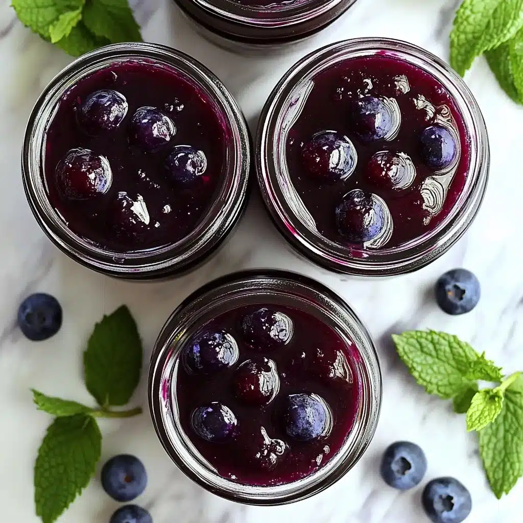 Blueberry Lemon No Bake Cheesecake Jars Recipe - Recipe Image