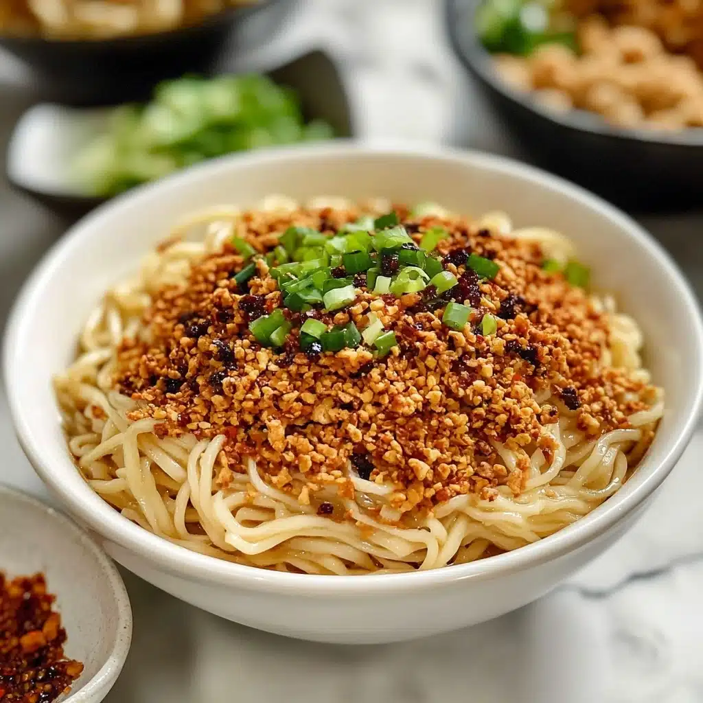 Chili Crisp Ground Chicken Noodle Bowls Recipe - Recipe Image