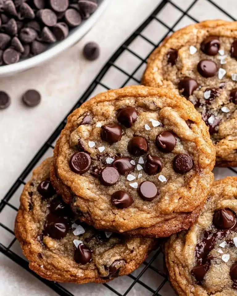 Coffee Chocolate Chip Cookies Recipe