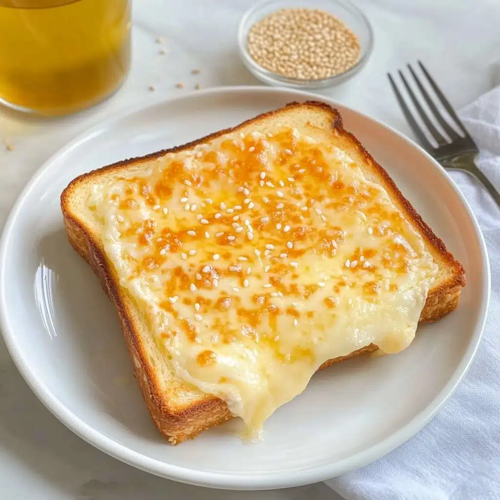 Air Fryer Egg & Cheese Toast Recipe - Recipe Image