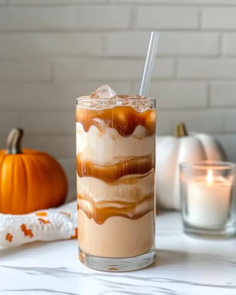 Salted Caramel Iced Coffee Recipe