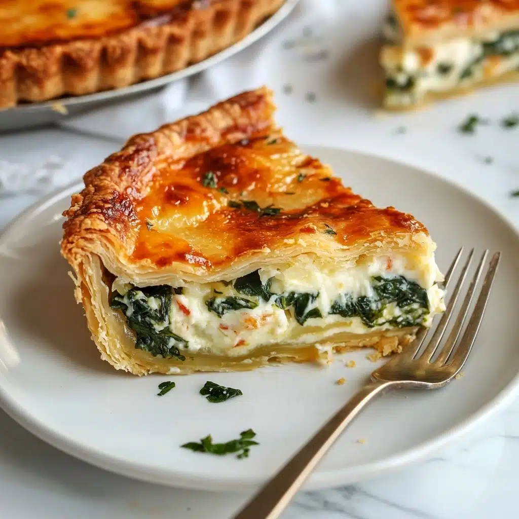 Spinach and Feta Quiche Recipe - Recipe Image