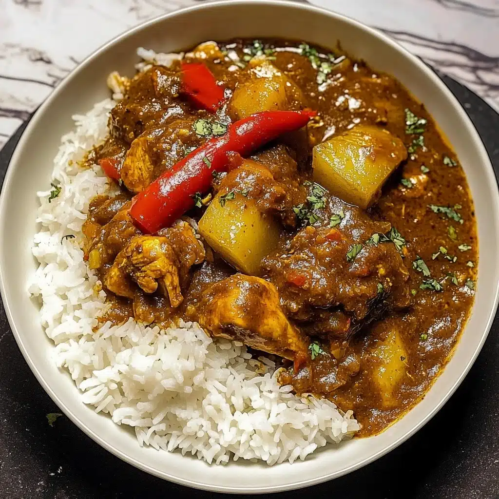 Authentic Jamaican Curry Chicken Recipe - Recipe Image