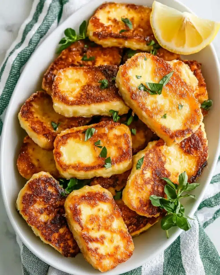 Honey Glazed Halloumi Recipe