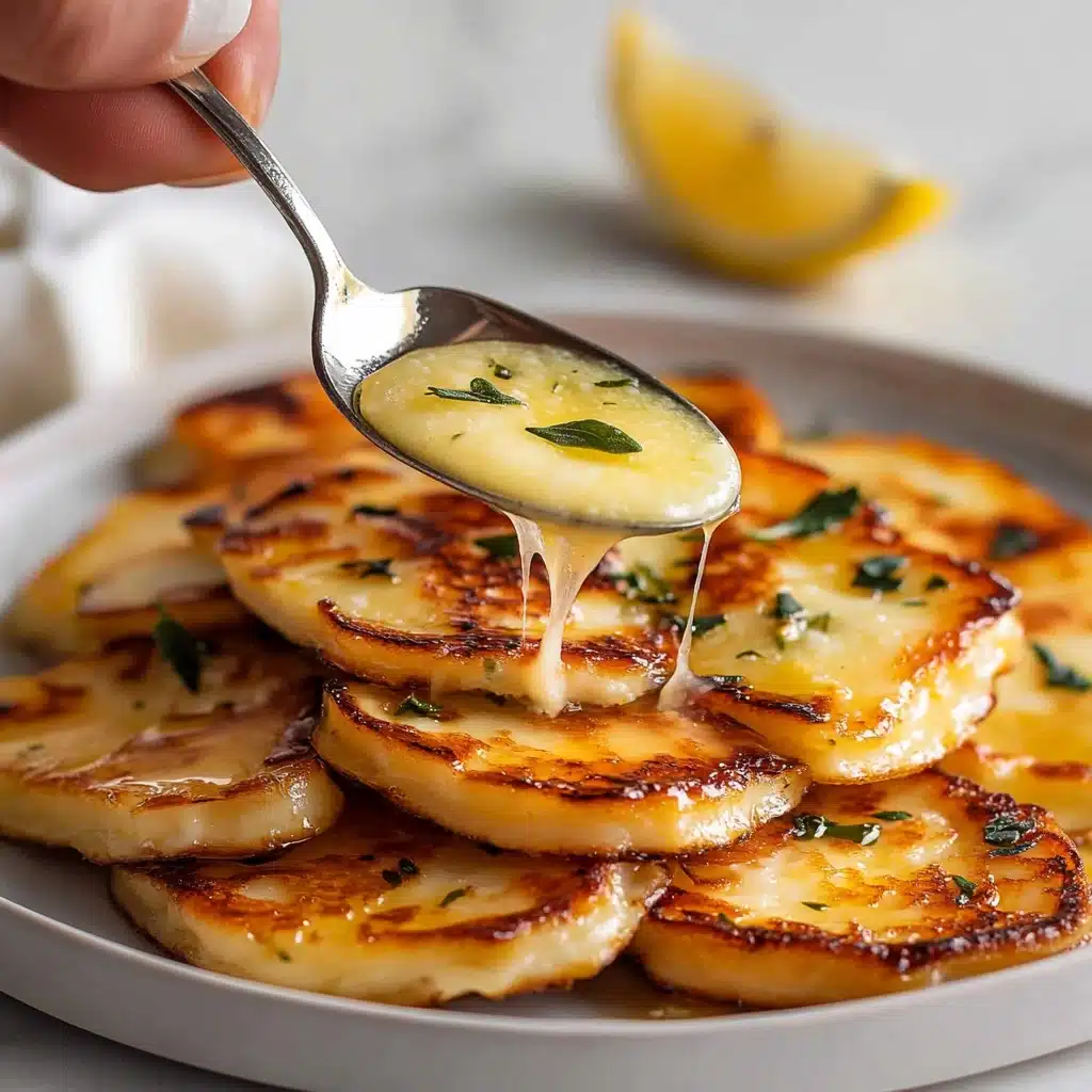 Honey Glazed Halloumi Recipe - Recipe Image