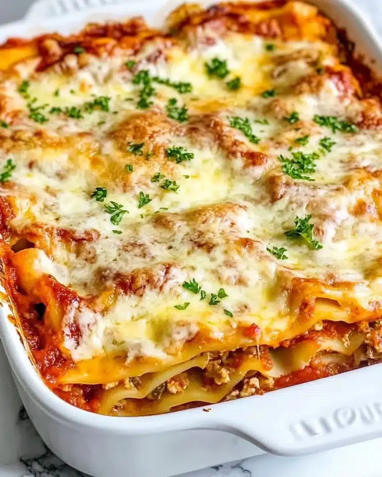 Buffalo Chicken Lasagna Recipe