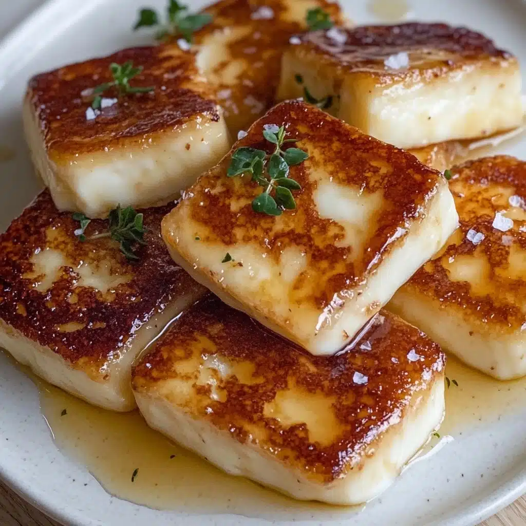 Hot Honey Halloumi Recipe - Recipe Image