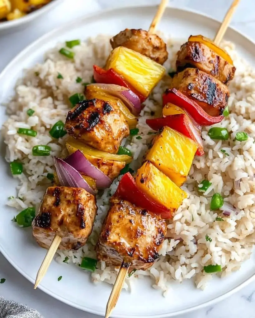 Pineapple Chicken Kabobs Recipe