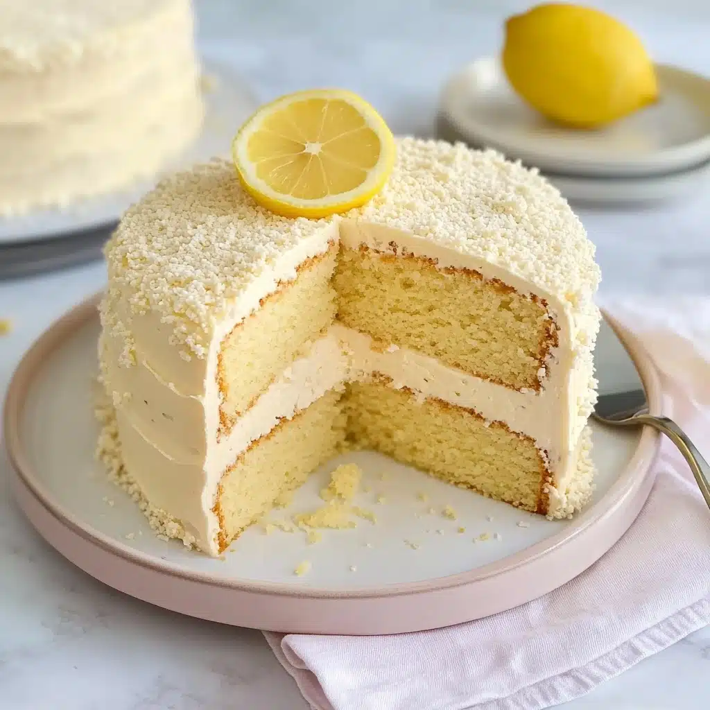 Limoncello Cake With Mascarpone Frosting Recipe - Recipe Image