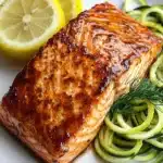 Air Fryer Honey Mustard Salmon Recipe