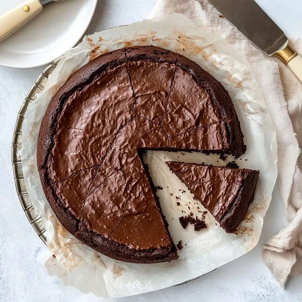 Vegan Flourless Chocolate Cake Recipe - Recipe Image