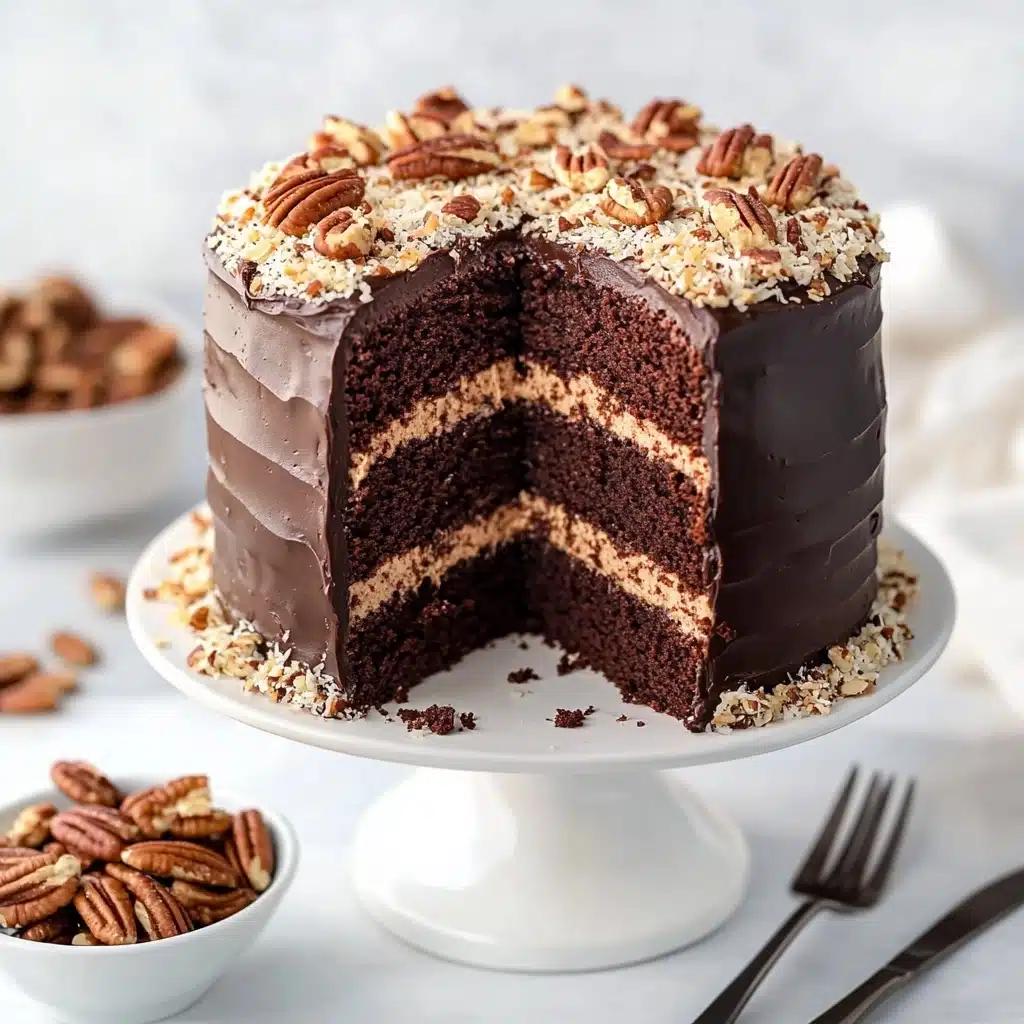 Classic German Chocolate Cake Recipe - Recipe Image
