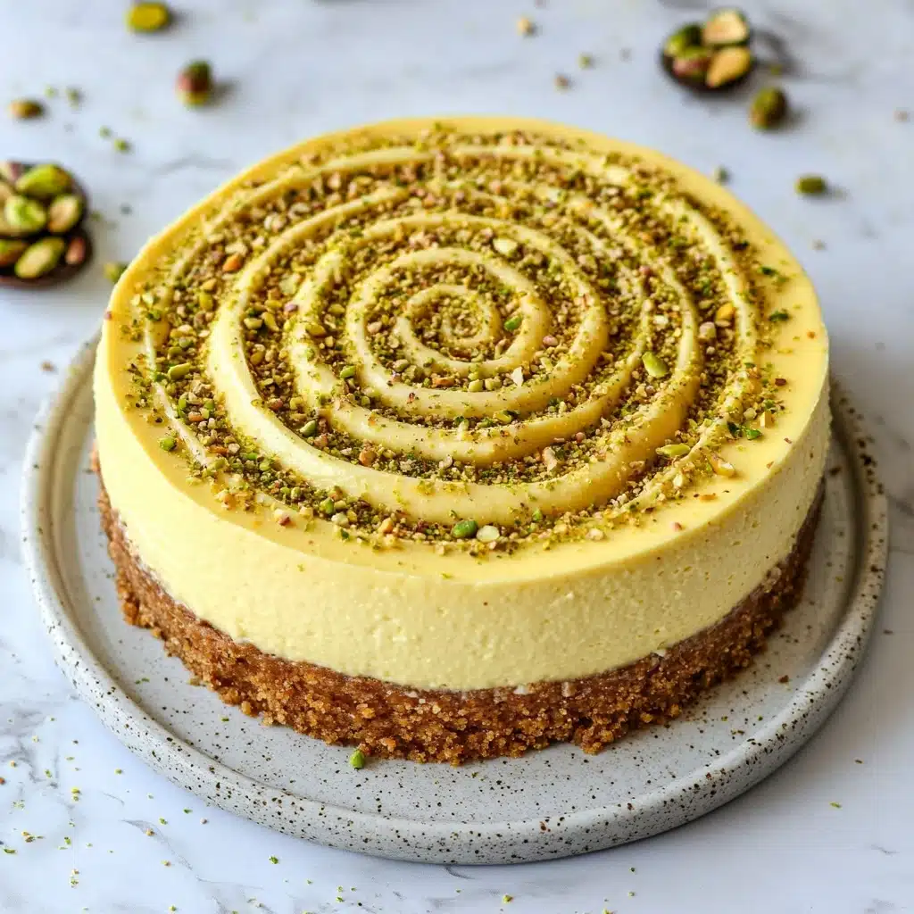 Pistachio Cheesecake Recipe - Recipe Image