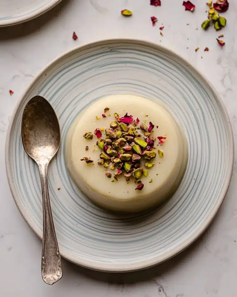 Pistachio Panna Cotta Recipe