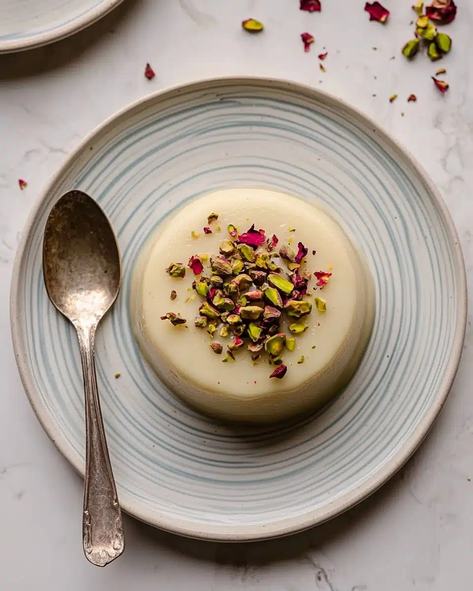 Pistachio Panna Cotta Recipe