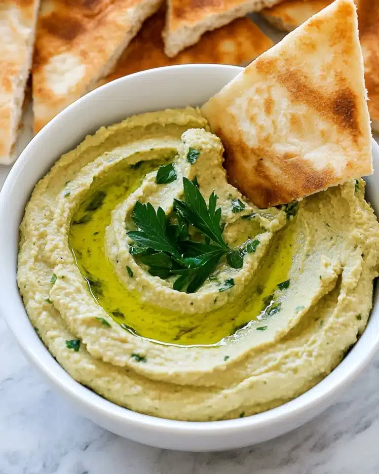 Green Goddess Hummus Recipe