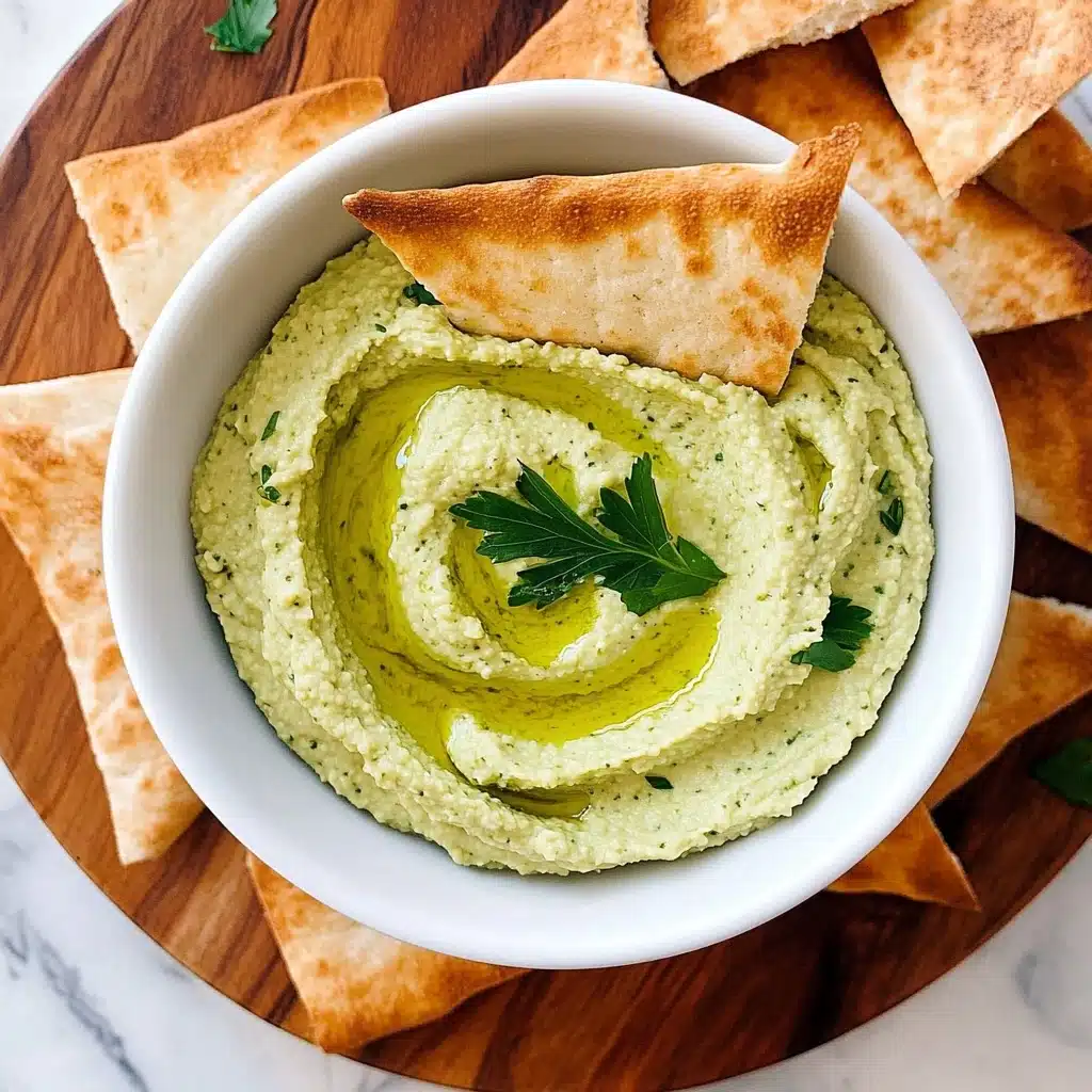 Green Goddess Hummus Recipe - Recipe Image