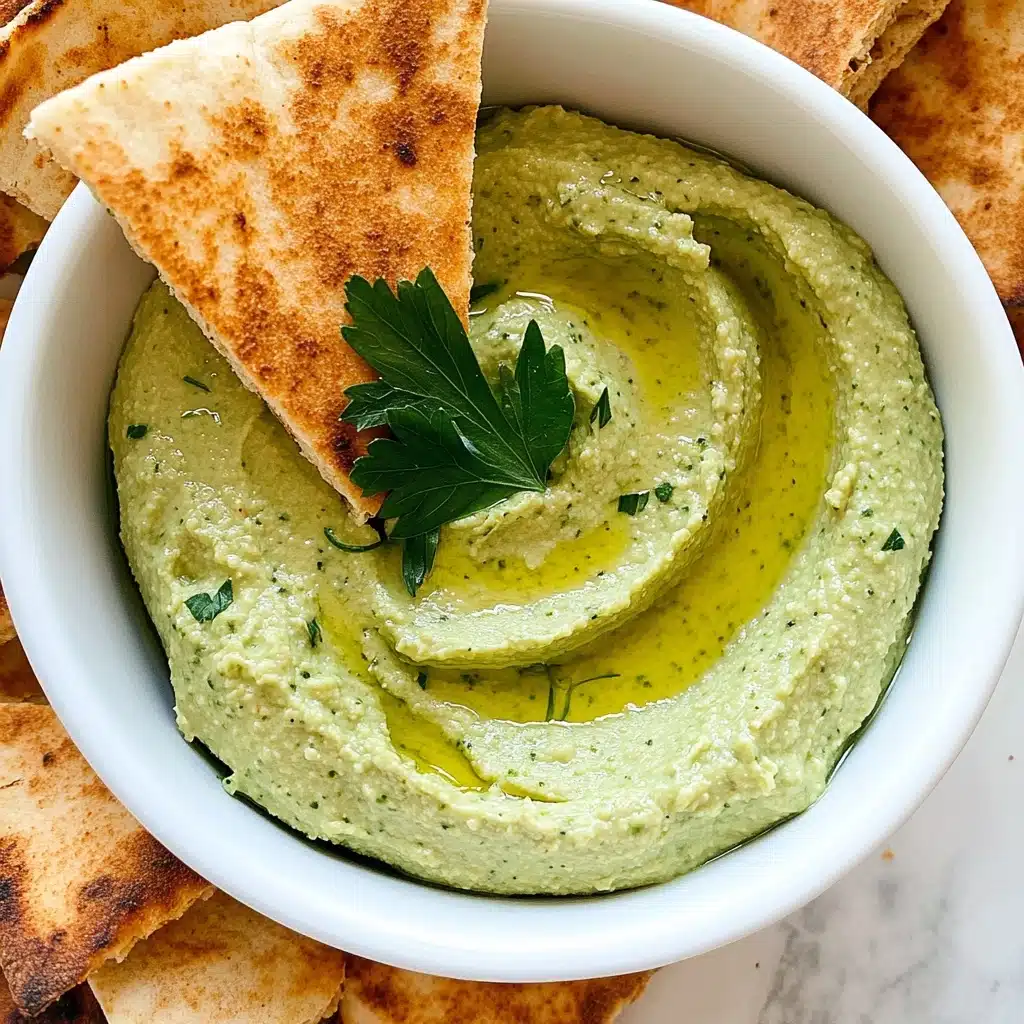 Green Goddess Hummus Recipe - Recipe Image