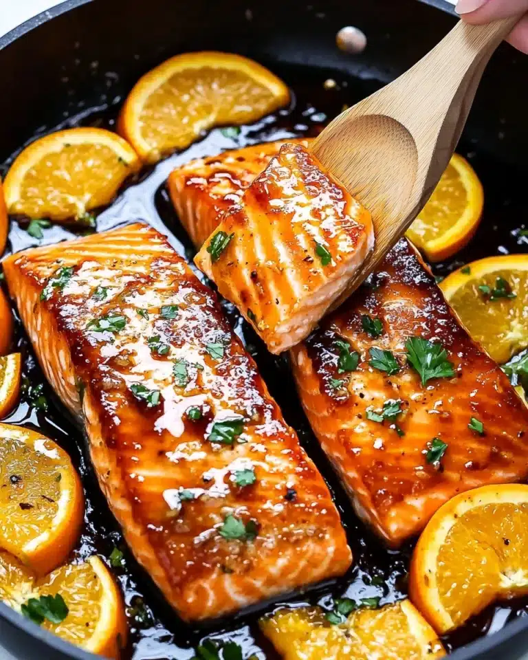 Orange Glazed Salmon Recipe