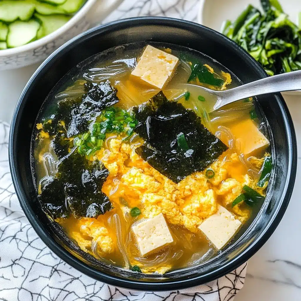 Japanese Glass Noodle Soup Recipe - Recipe Image